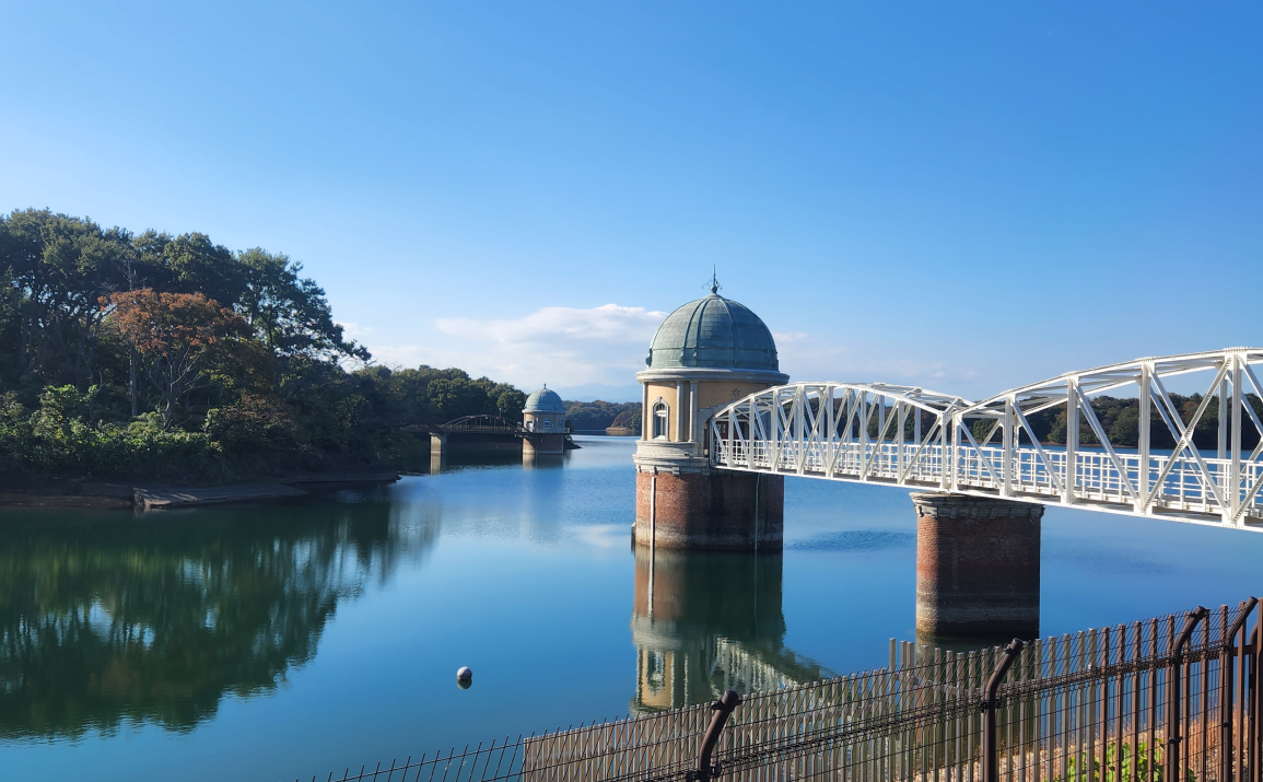 多摩湖の風景