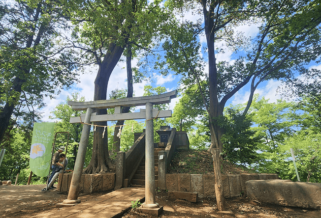 浅間山公園の風景