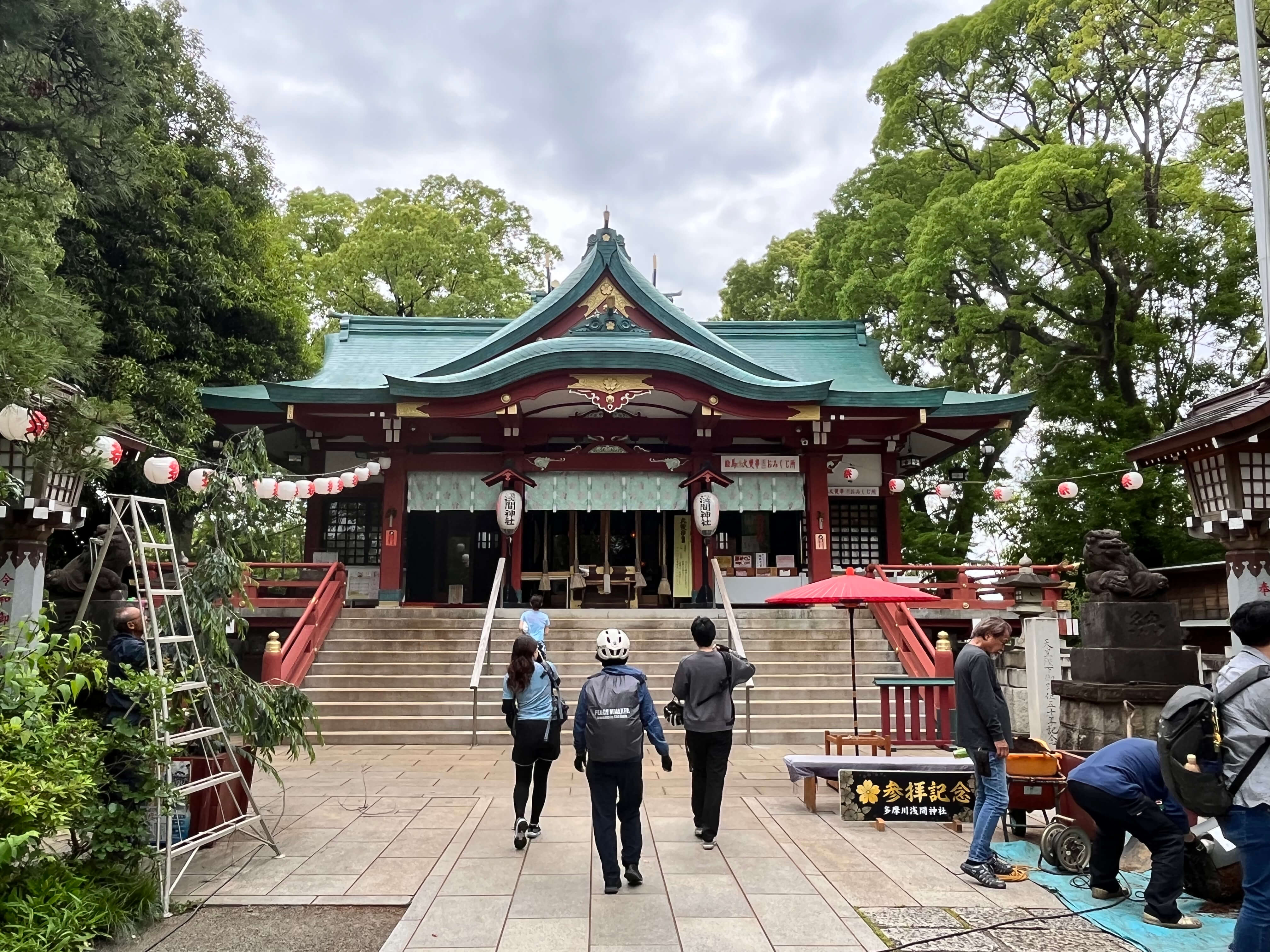 浅間神社休憩2
